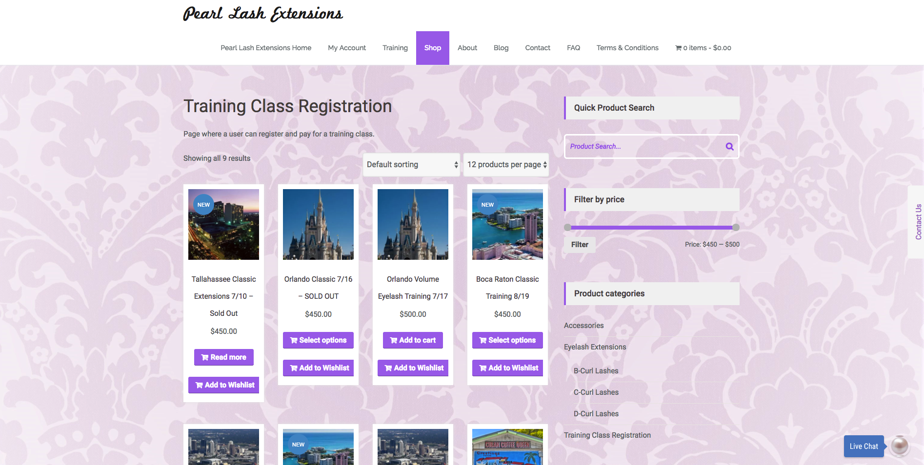 Pearl Lash Extensions Image