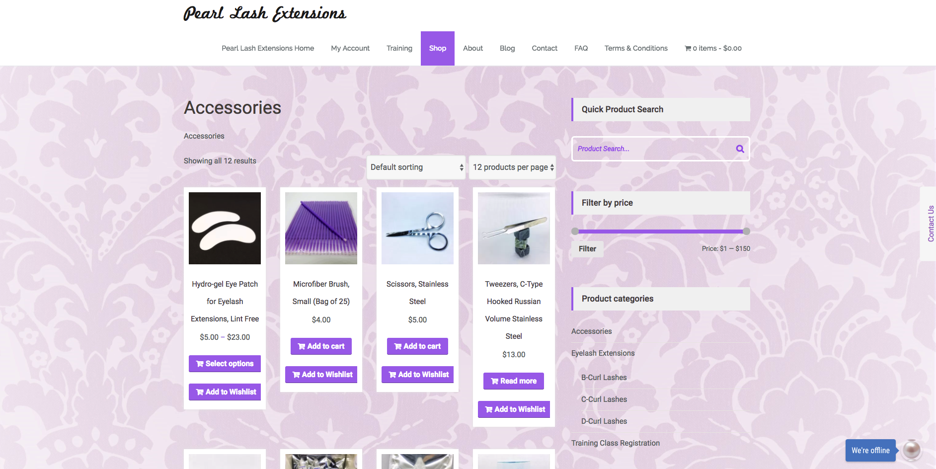Pearl Lash Extensions Image
